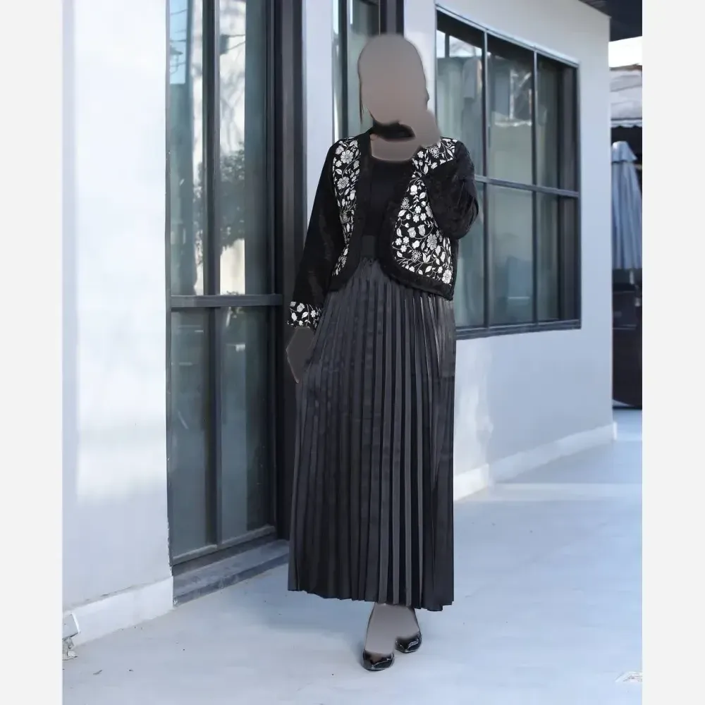 کت تک مخمل خرجکار هندی فری سایز