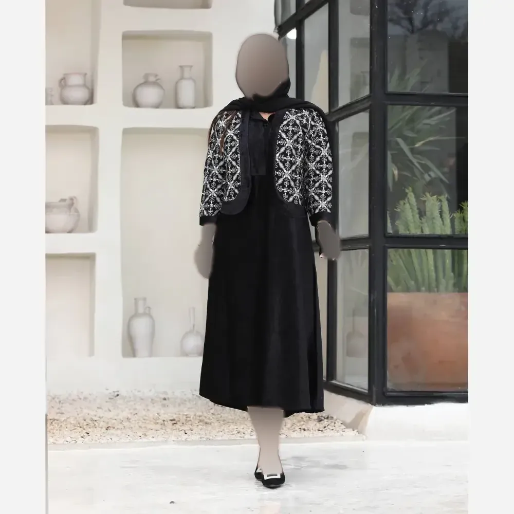 کت تک مخمل خرجکار هندی فری سایز