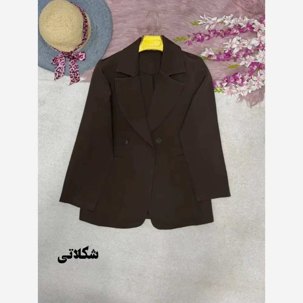 کت اسپرت زنانه نگار جنس کرپ مازراتی