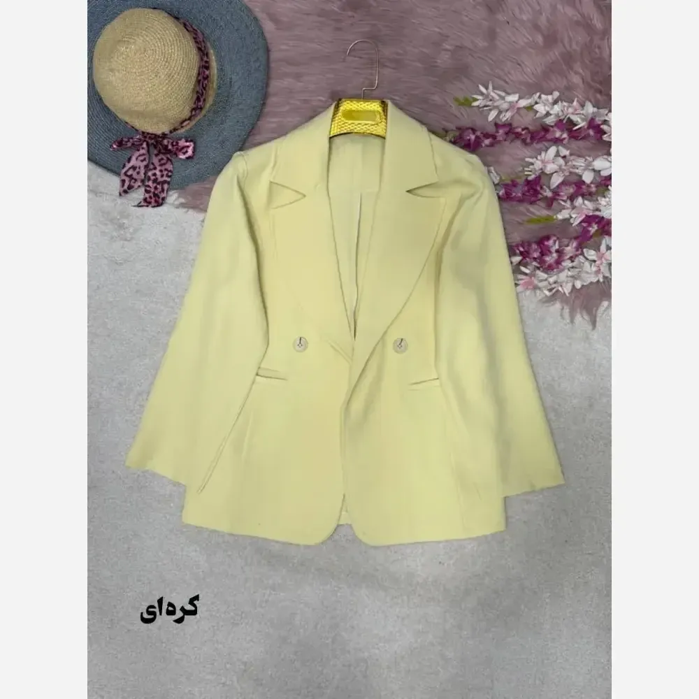 کت اسپرت زنانه نگار جنس کرپ مازراتی