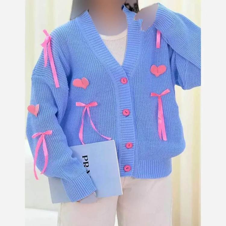 ژاکت بافت پینترستی فری سایز بافت درجه یک