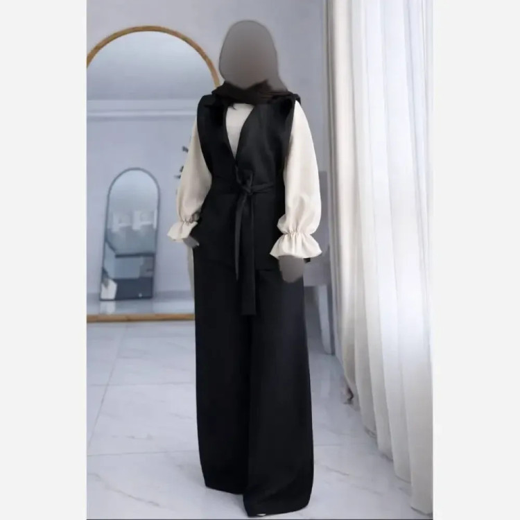 ست چهارتیکه زنانه مدل سورینو یقه دلبر جنس بزیاق اعلا سایز فری رنگبندی متنوع