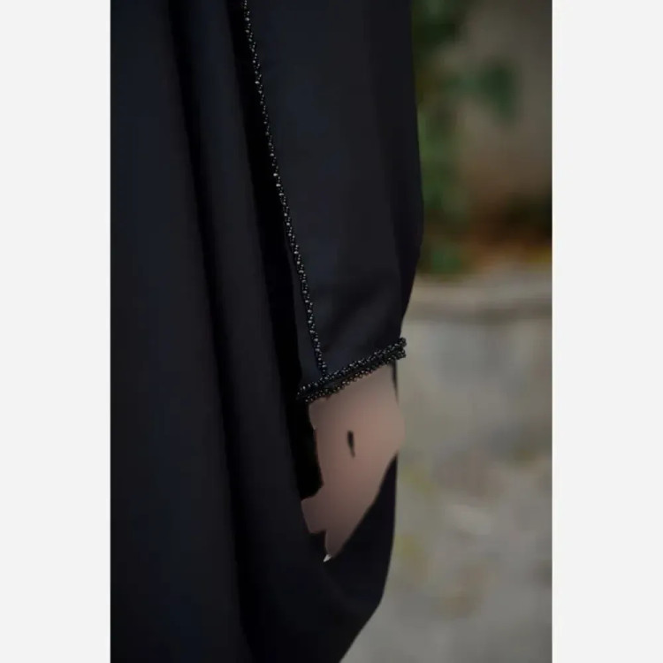 چادر جده مرواریدی کن کن ندا مشکی