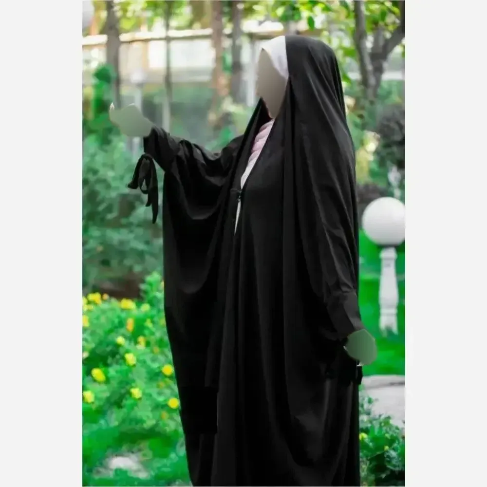 چادر جده پاپیونی جنس سوپر ژرژت مشکی