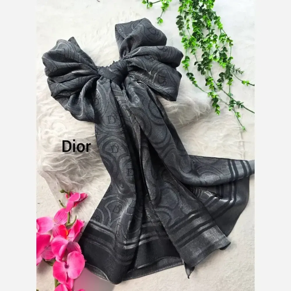 شال ژاکارد دورو شیشه ای ضخیم مجلسی ابعاد 68 در 187 سانتیمتر