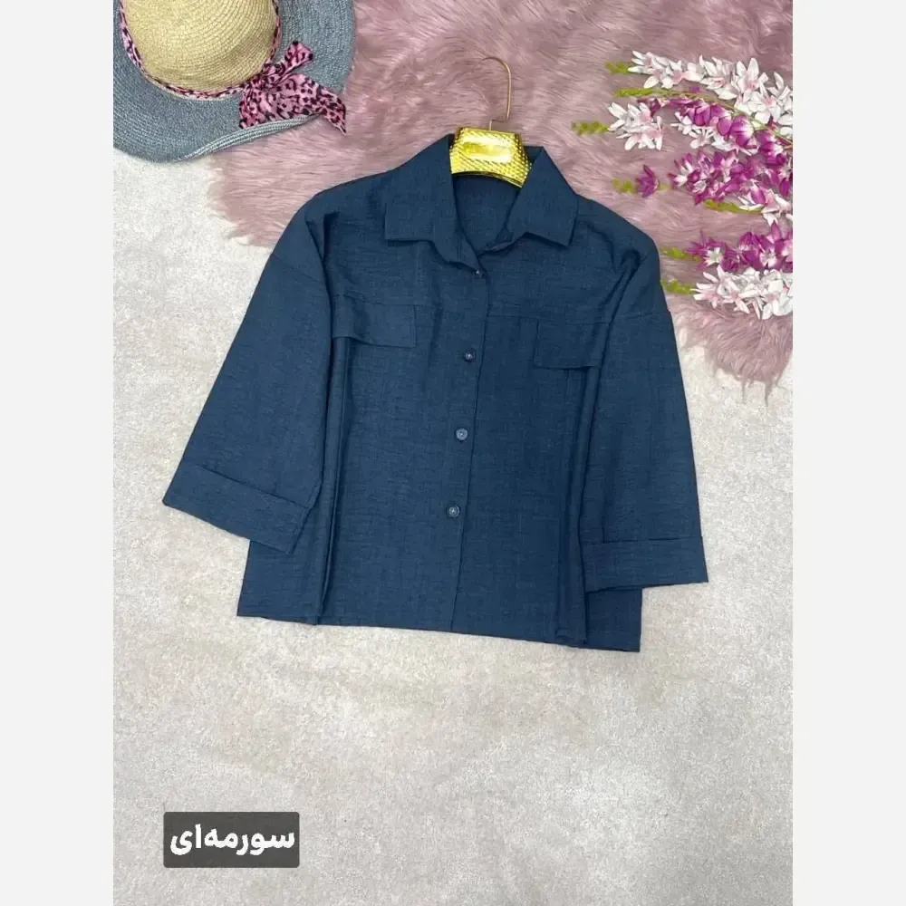شومیز عروسکی یگانه جنس شانتون فری سایز 38 تا 46