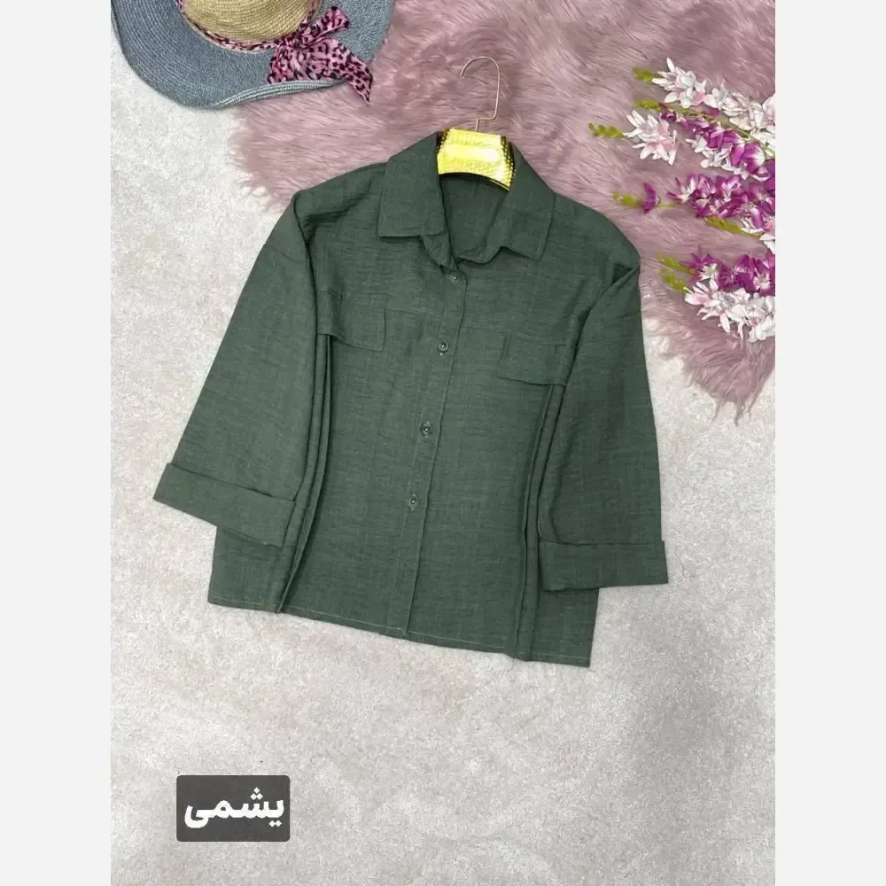 شومیز عروسکی یگانه جنس شانتون فری سایز 38 تا 46
