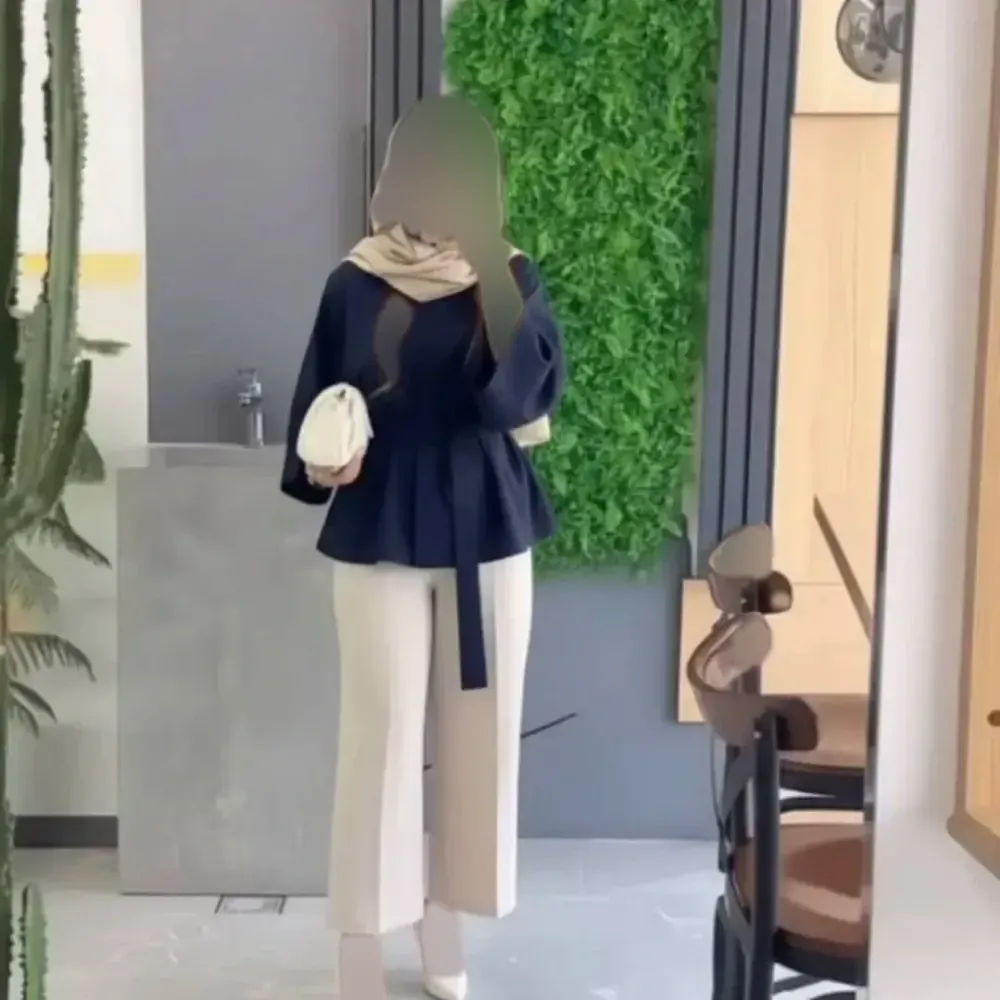 ست مانتو و شلوار سوپرمازراتی دوخت مزونی فری سایز