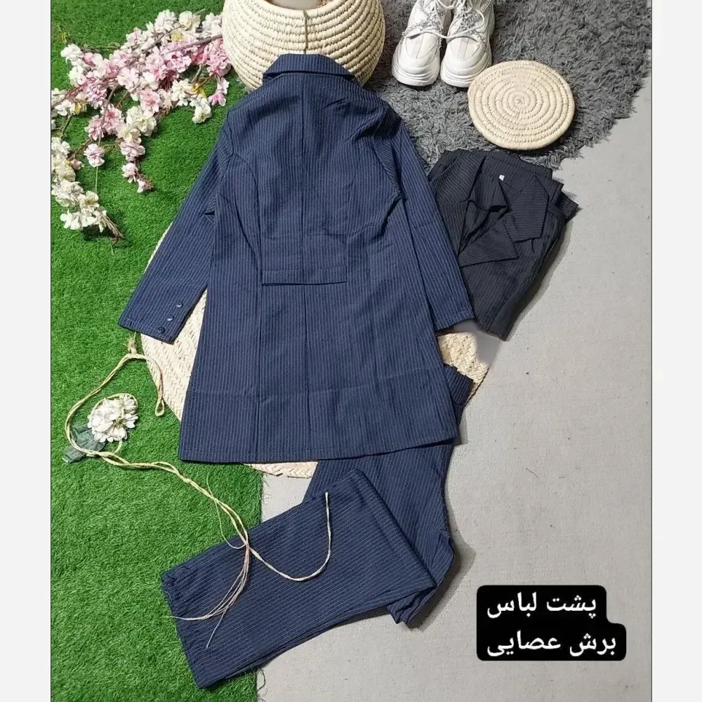 ست اداری اطلس زنانه پرشیادونخ اعلا در رنگبندی مشکی، طوسی، دودی، سرمه ای و سایزبندی 38 تا 46