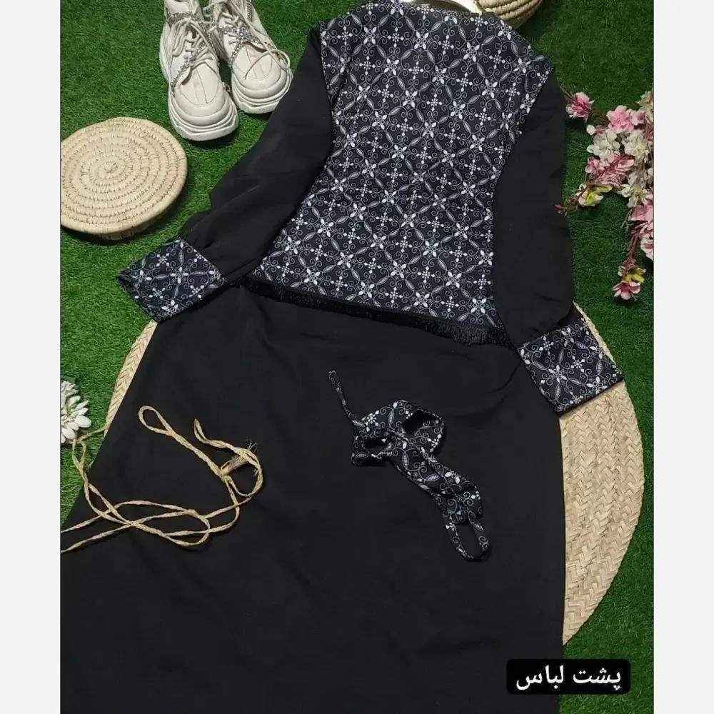 ست سه تیکه آرشیده رنگ نقره ای سایز 38 تا 46