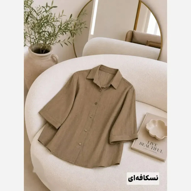 شومیز مراکشی شانتون کوک دوزی فول نگین فری سایز