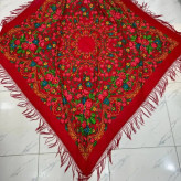 روسری ترکمن اصل پشمی ضخیم زنانه کد 1426 مناسب پاییز و زمستان