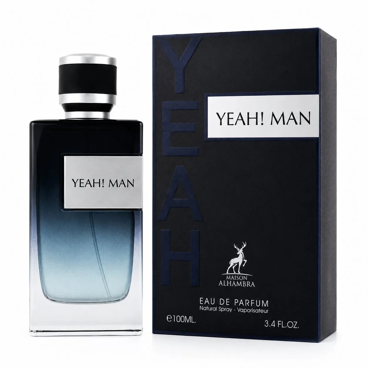 عطر ادکلن میسون الحمبرا YEAH! MAN ادوپرفیوم مردانه 100 میل مشابه YSL Y