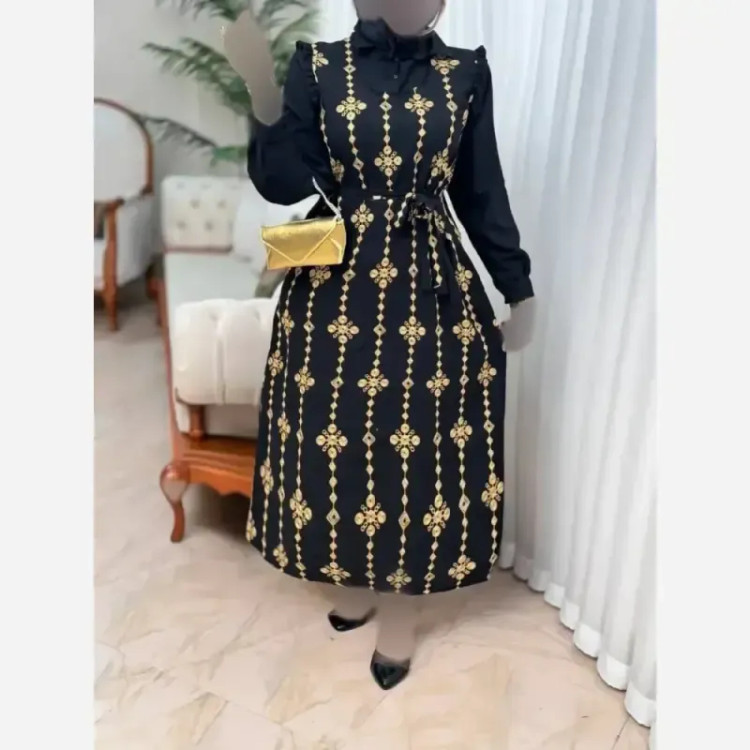 پیراهن طلاکوب ستاره جنس اسکادا سایز 38 تا 48
