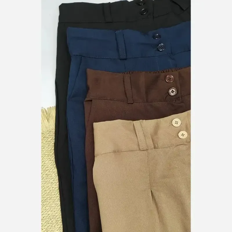 شلوار بگ زنانه تنسل میله ای سبک و راحت سایز 38 تا 46
