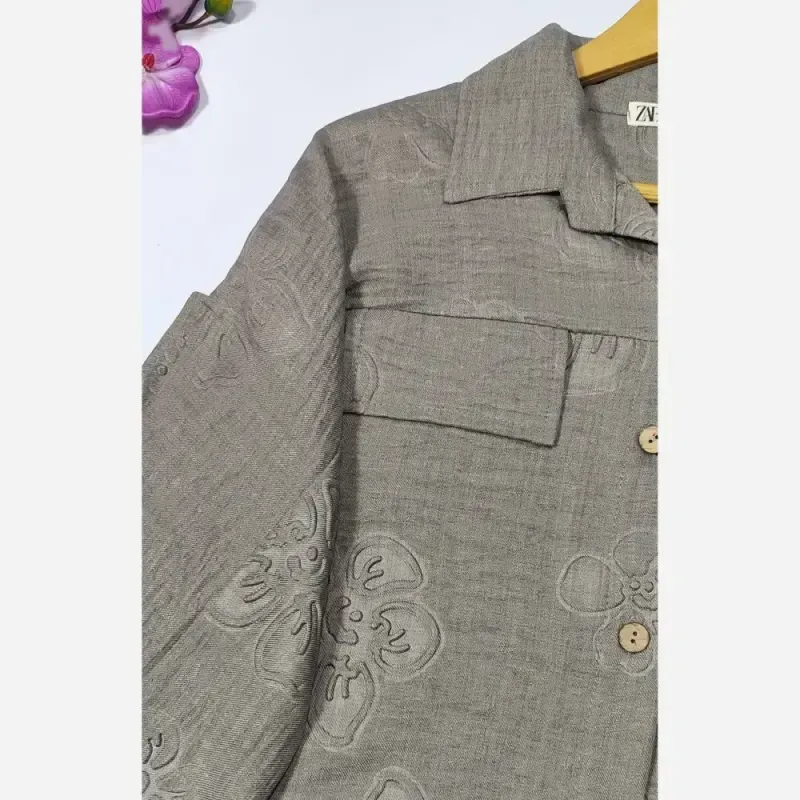 شومیز باکسی صوفیا داغی فری سایز رنگبندی متنوع