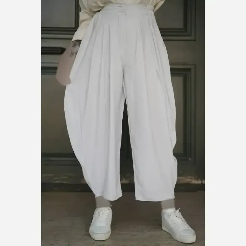 شلوار سنبادی ژاکارد ریزشی سایز 38 تا 48
