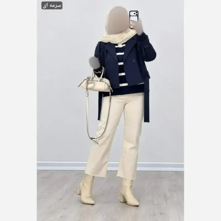 کت کراپ زنانه مدل ترنج جنس تی سی وارداتی فری سایز کمربند دار