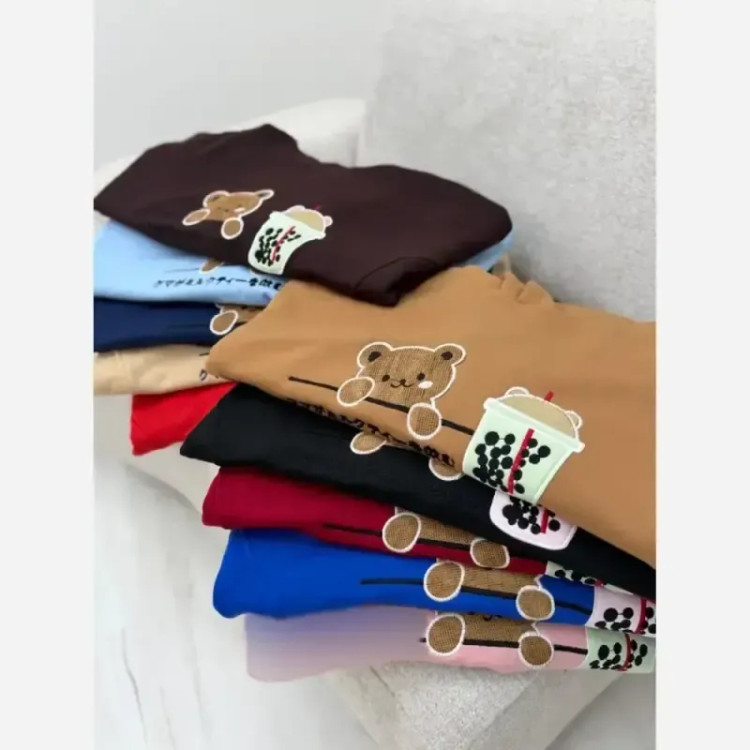 هودی کلاهدار تدی دورس توکرکی ضخیم فری سایز جیب دار