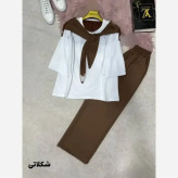 ست اسپرت شالی پنبه گلکسی درجه یک فری سایز