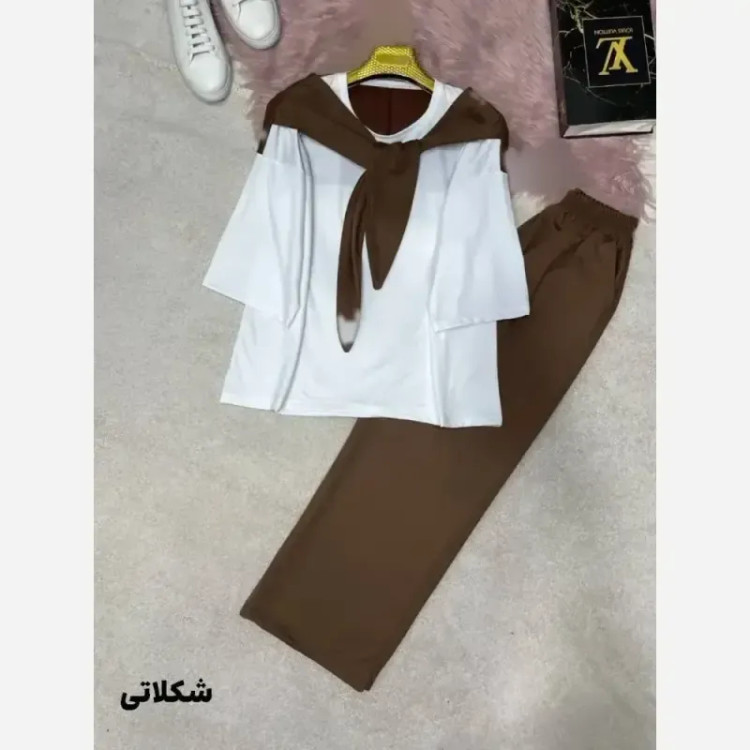 ست اسپرت شالی پنبه گلکسی درجه یک فری سایز