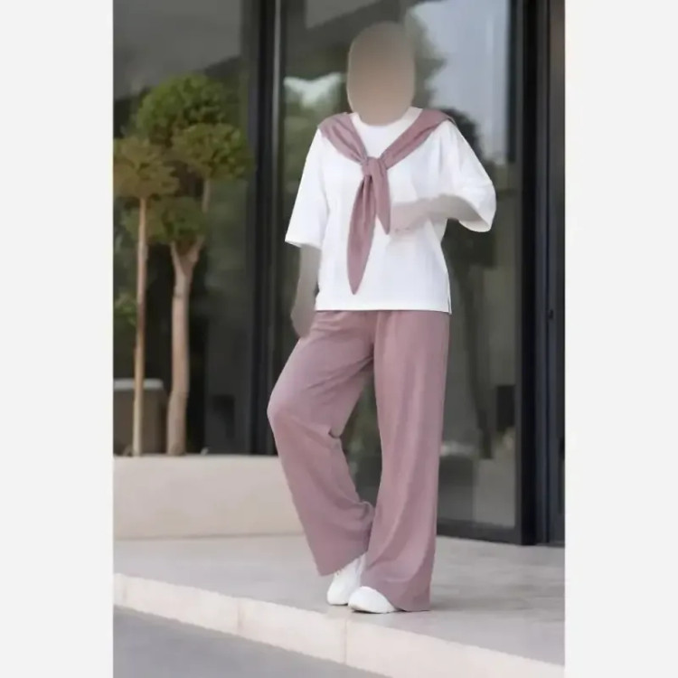 ست اسپرت شالی پنبه گلکسی درجه یک فری سایز